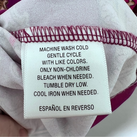 Charter Club Elegant Purple Boho Women's Top - Picture 5 of 5